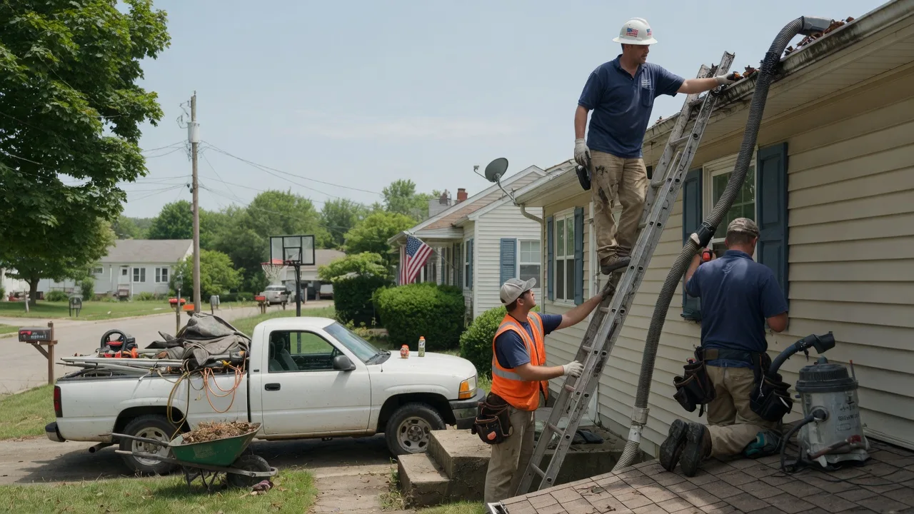 Gutter Installation in Freeman Spur, IL near me